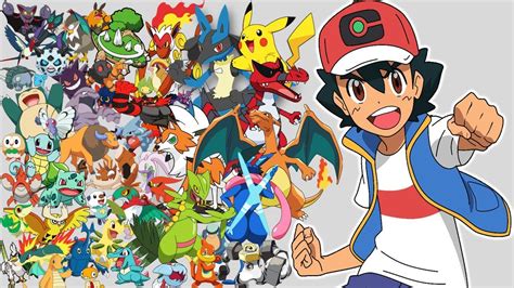 todos los pokemon|todos los pokemon de ash.